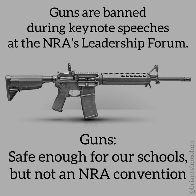 GunsBannedAtNRAConvention