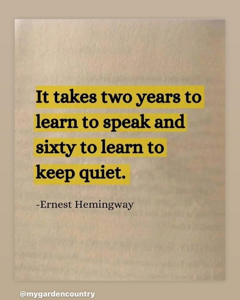 Ernest-Hemingway-on-learning-to-keep-quiet