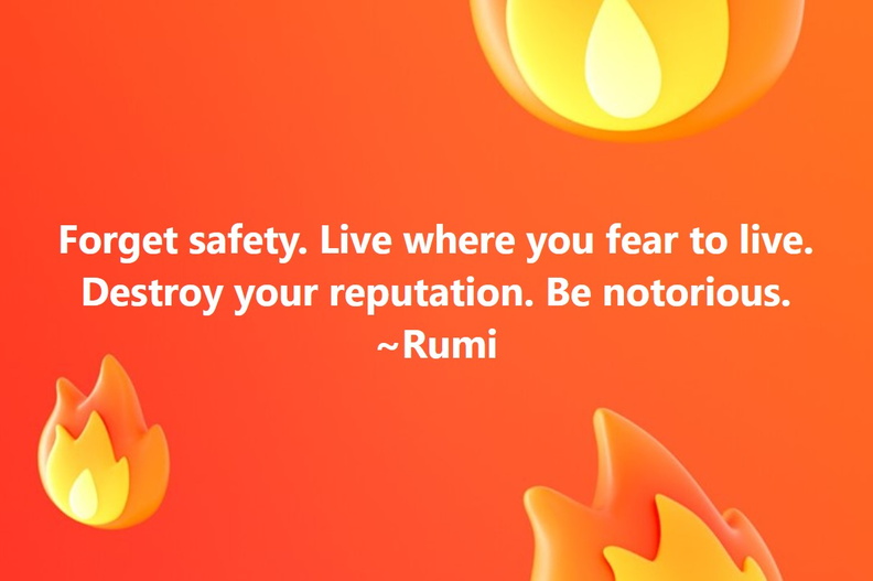Rumi-on-bravery