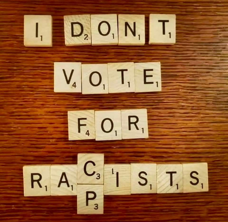 I-dont-vote-for-racists-or-rapists
