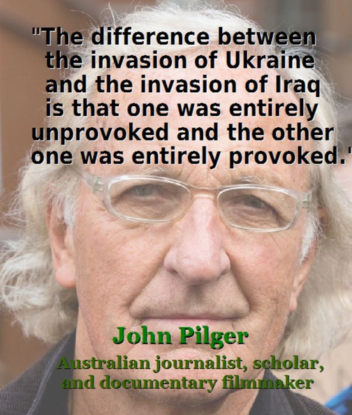 John-Pilger-on-the-invasions-of-Iraq-and-Ukraine