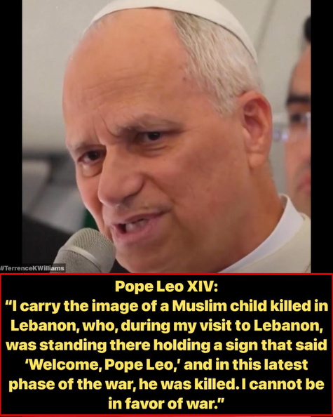 Pope-Leo-on-Lebanonese-victim-of-Israel