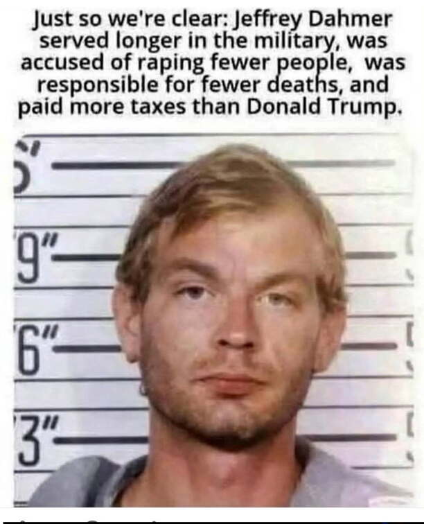 Jeffrey-Dahlmer-versus-Donald-Trump