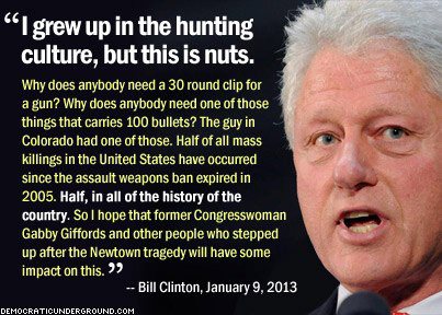BillClintonOnGuns