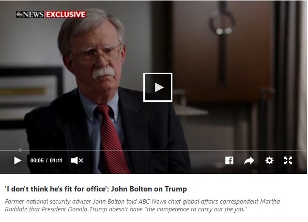 BoltonSaysTrumpUnfitAndIncompetent