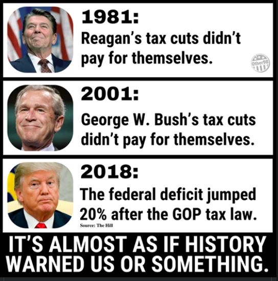 TaxCutsDontPayForThemselves