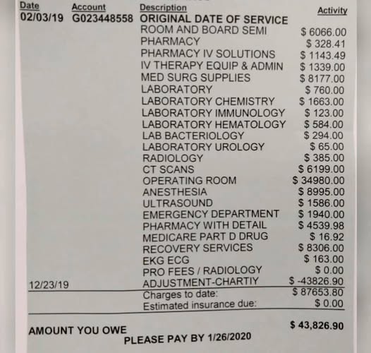 Hospital-bill