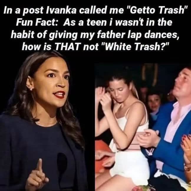 AOC-calls-Trump-White-Trash